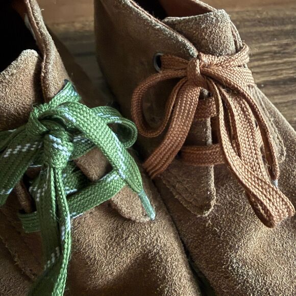 Hanna Andersson Tan Suede Chukka Hybrid Sneaker Boys' 13 - Picture 10 of 15